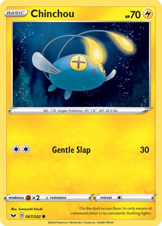 Chinchou 067/202 - Sword & Shield Base