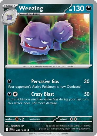 Weezing 092/159 - Journey Together