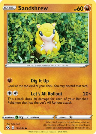 Sandshrew 131/264 - Fusion Strike
