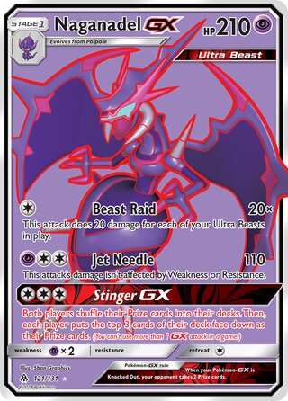 Naganadel-GX 121/131 - Forbidden Light