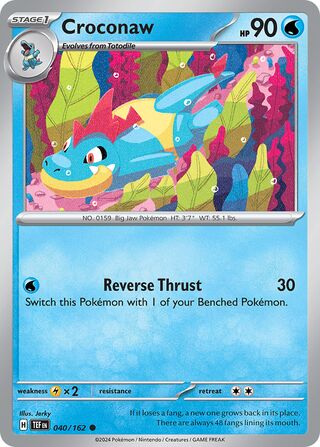 Croconaw 040/162 - Temporal Forces