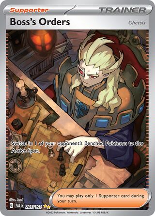 Boss's Orders 265/193 - Paldea Evolved