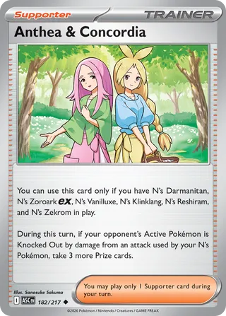 Anthea & Concordia 182/217 - Ascended Heroes