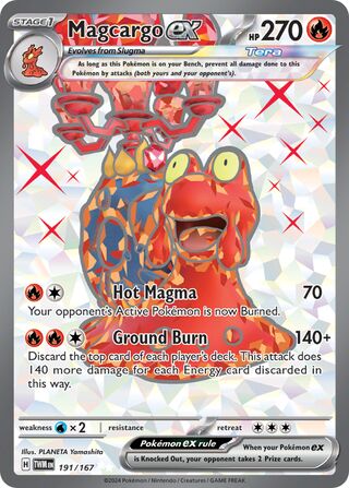 Magcargo ex 191/167 - Twilight Masquerade