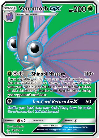Venomoth-GX 193/214 - Unbroken Bonds