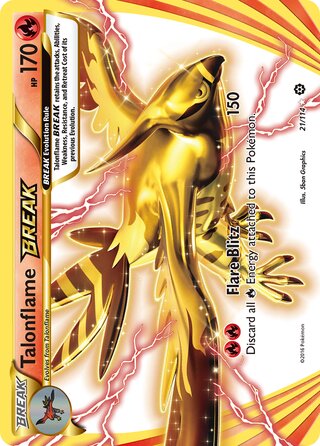 Talonflame BREAK 21/114 - Steam Siege