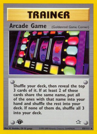 Arcade Game 83/111 - Neo Genesis