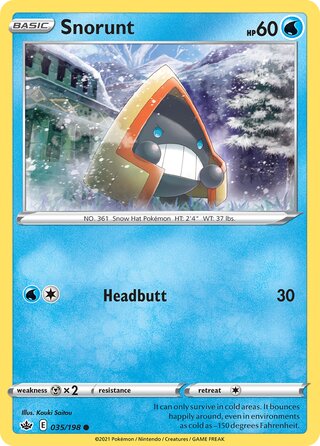Snorunt 035/198 - Chilling Reign