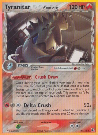 Tyranitar 16/113 - Delta Species