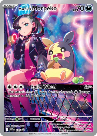 Marnie's Morpeko 206 - Scarlet & Violet Promos
