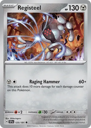 Registeel 125/191 - Surging Sparks
