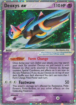 Deoxys ex 93/106 - Emerald