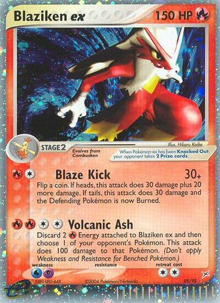 Blaziken ex 89/95 - Team Magma vs Team Aqua