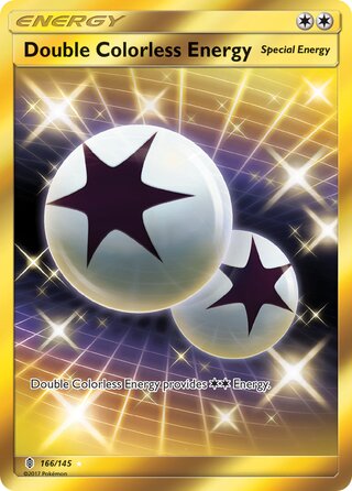 Double Colorless Energy 166/145 - Guardians Rising