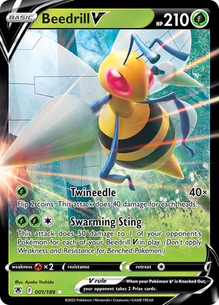 Beedrill V 001/189 - Astral Radiance