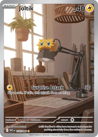 Joltik 116/086 - White Flare