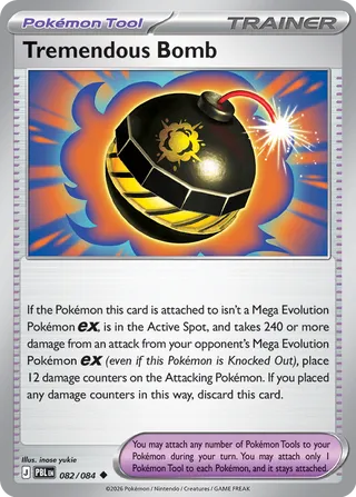 Tremendous Bomb 082/084 - Pitch Black