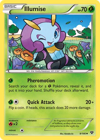 Illumise 9/146 - XY Base