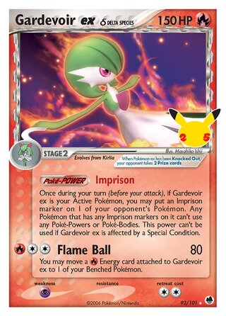 Gardevoir ex 93/101 - Celebrations