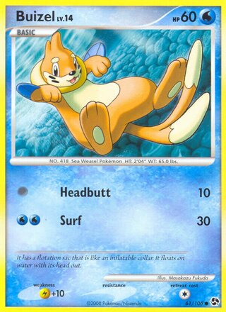 Buizel 61/106 - Emerald