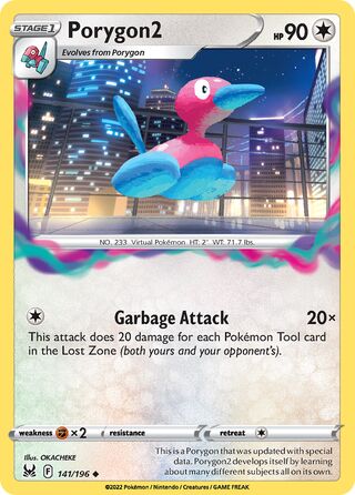 Porygon2 141/196 - Lost Origin