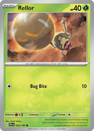 Rellor 025/193 - Paldea Evolved