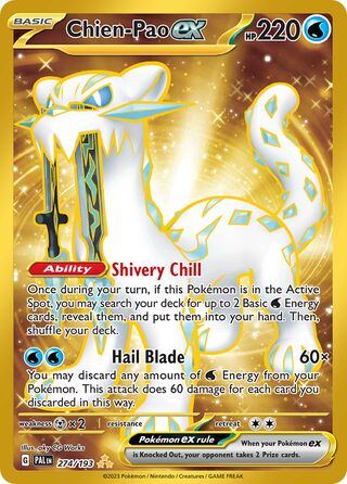 Chien-Pao ex 274/193 - Paldea Evolved