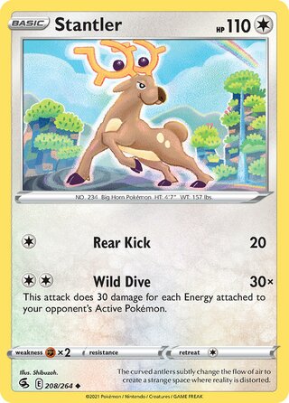 Stantler 208/264 - Fusion Strike