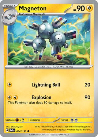 Magneton 064/198 - Scarlet & Violet Base