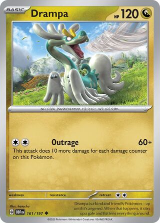 Drampa 161/197 - Obsidian Flames