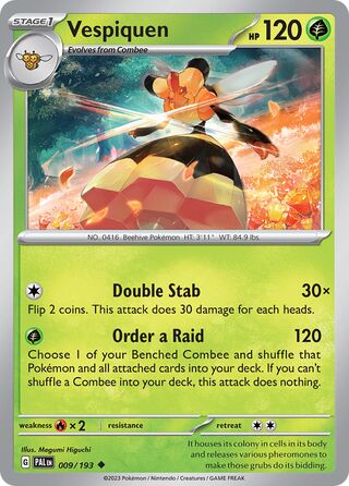 Vespiquen 009/193 - Paldea Evolved
