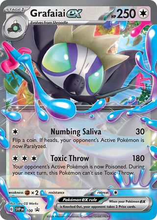 Grafaiai ex 100 - Scarlet & Violet Promos