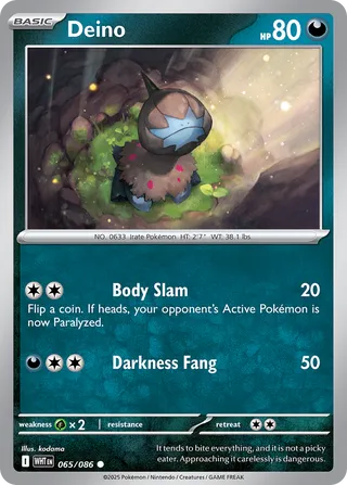 Deino 065/086 - White Flare