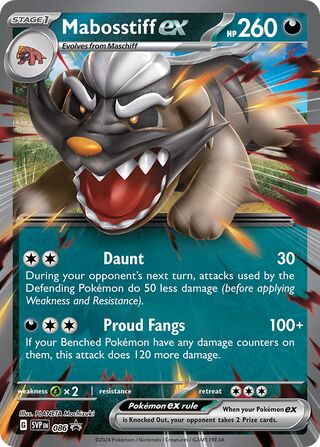 Mabosstiff ex 086 - Scarlet & Violet Promos