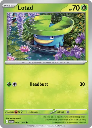 Lotad 005/094 - Phantasmal Flames