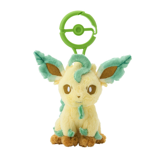 Mascot Plushie med karabinkrok – Leafeon