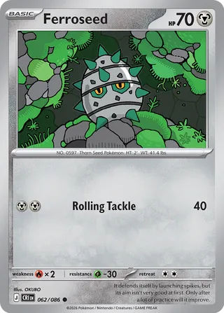 Ferroseed 062/086 - Chaos Rising