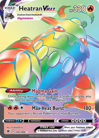 Heatran VMAX 191/189 - Astral Radiance