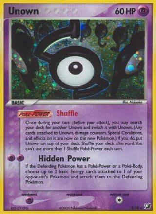 Unown S/28 - Unseen Forces