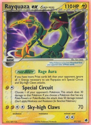 Rayquaza ex 97/101 - Dragon Frontiers