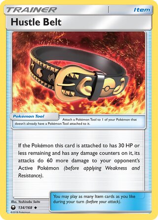 Hustle Belt 134/168 - Celestial Storm
