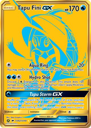 Tapu Fini-GX SV92/SV94 - Hidden Fates