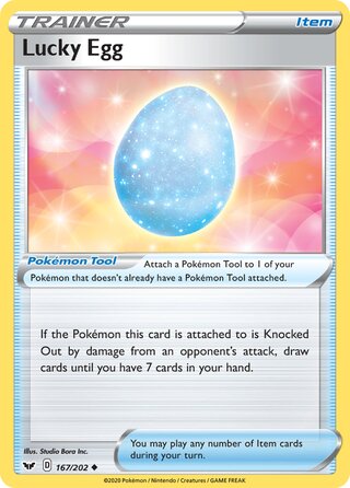 Lucky Egg 167/202 - Sword & Shield Base