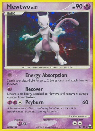 Mewtwo 9/100 - Majestic Dawn