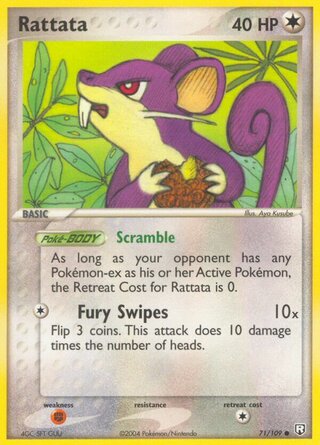 Rattata 71/109 - Team Rocket Returns