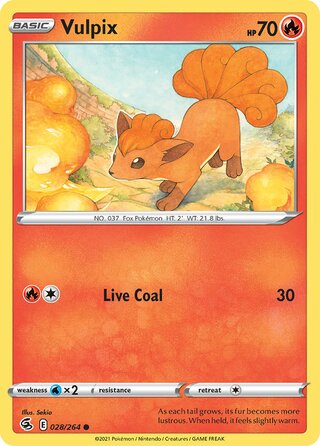Vulpix 028/264 - Fusion Strike
