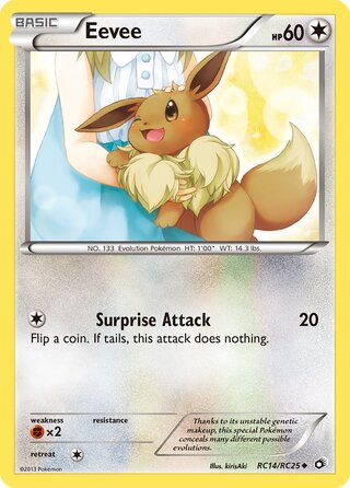 Eevee RC14/RC25 - Legendary Treasures