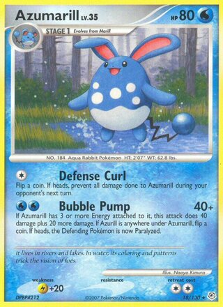 Azumarill 18/130 - Diamond & Pearl Base