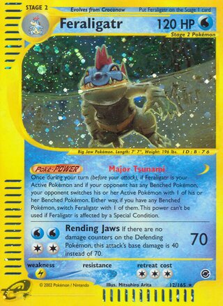 Feraligatr 12/165 - Expedition Base Set