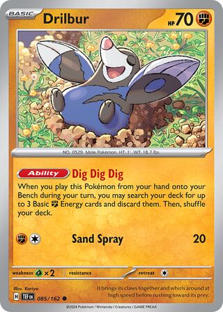 Drilbur 085/162 - Temporal Forces